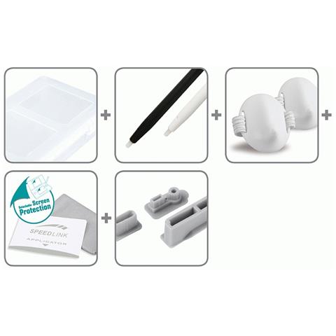 Speed-Link NDSL Small Tools Pack, black, Bianco - Foto 1